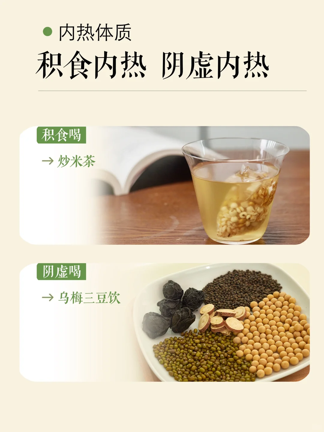 内热体质｜积食内热&阴虚内热
