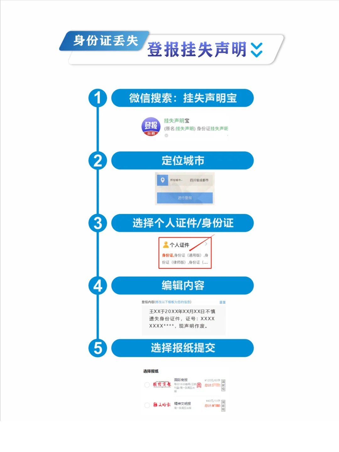 身份证丢失怎么办