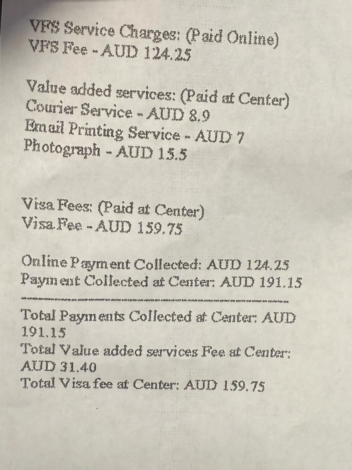 墨尔本申根签证，钱感觉都打水漂了