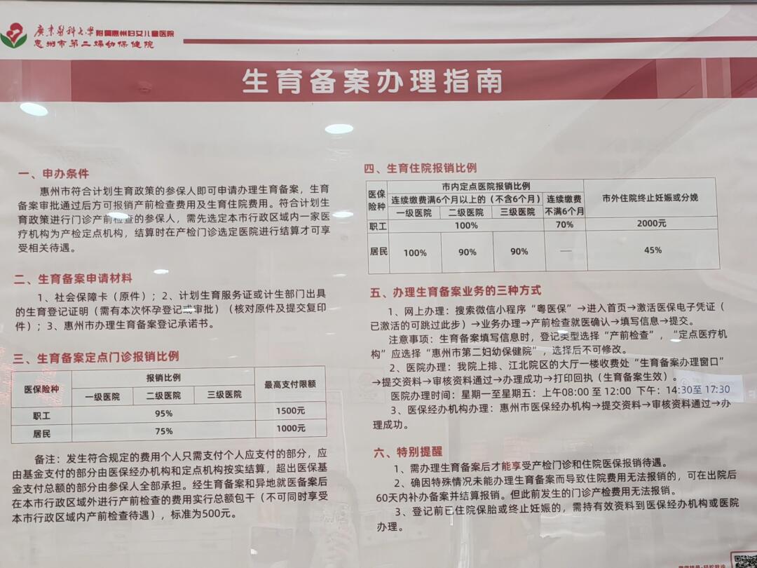 生育备案办理全攻略