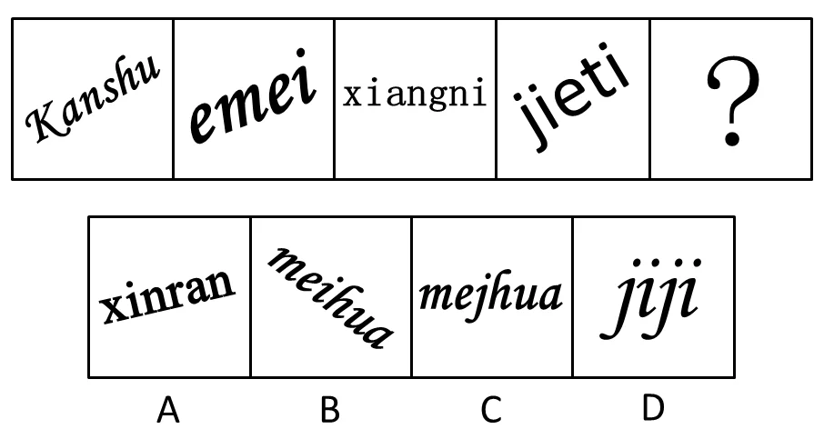 图推：做几道英文图推，出题人真会玩系列