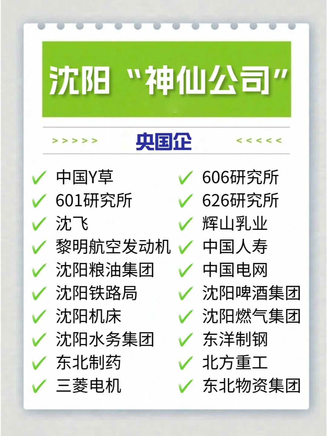 在沈阳，不要错过这些公司！