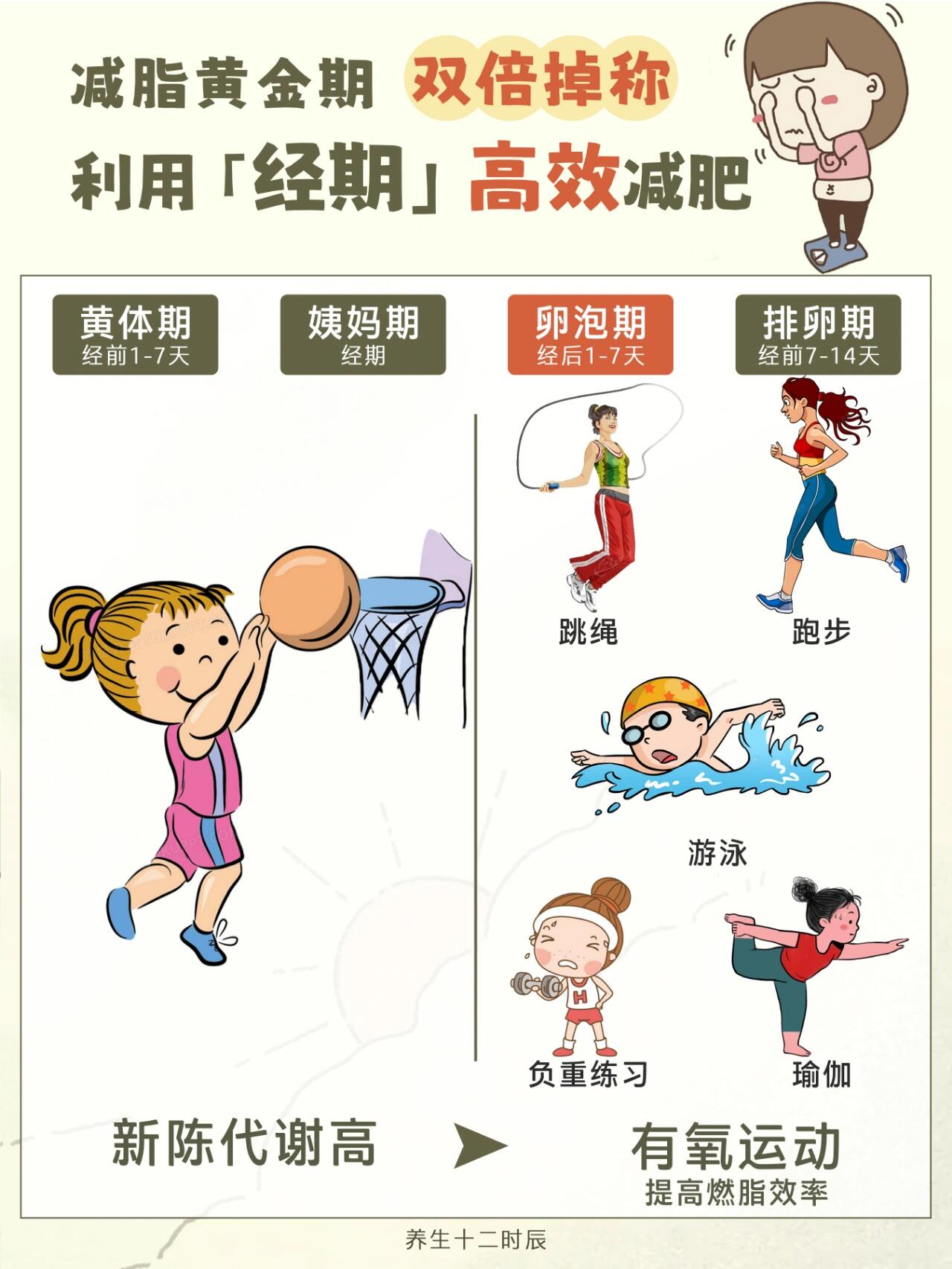 姨妈期减肥秘籍高效又健康