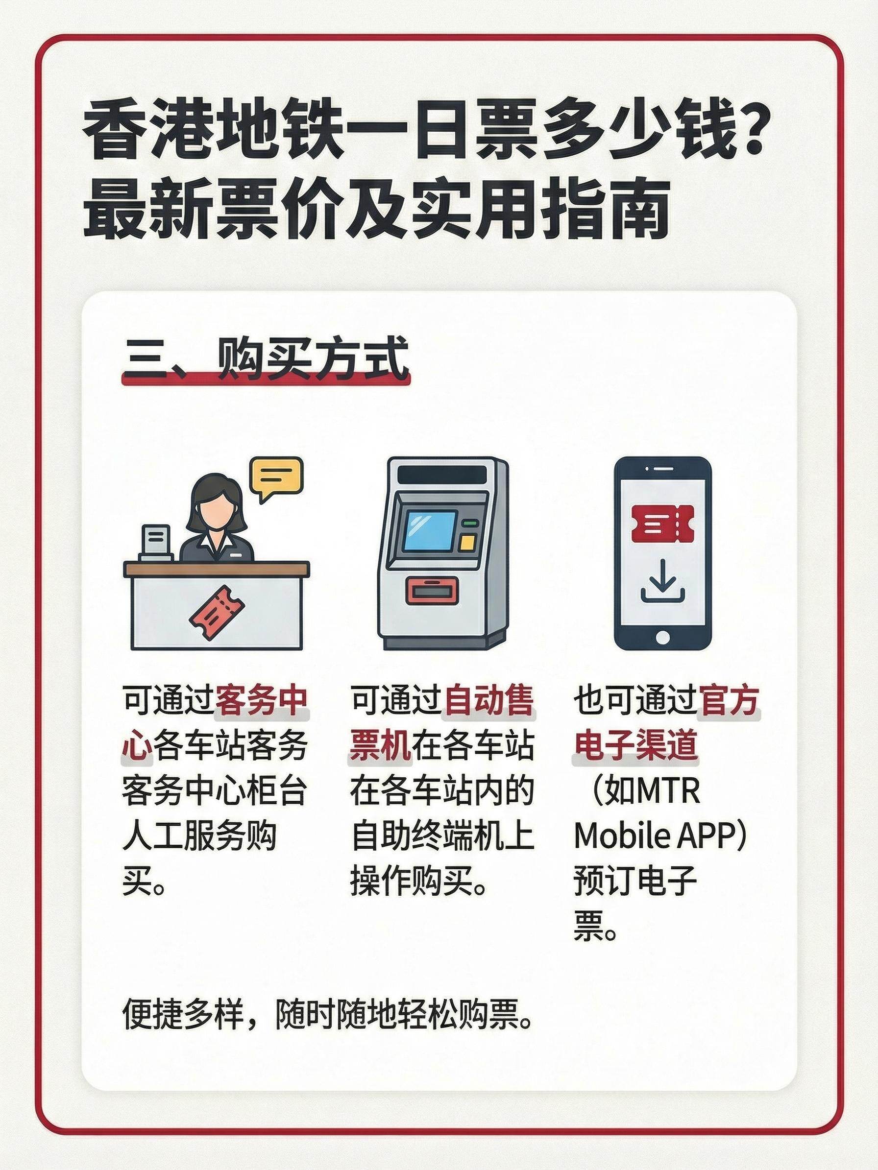 购买地铁票的方式有哪些