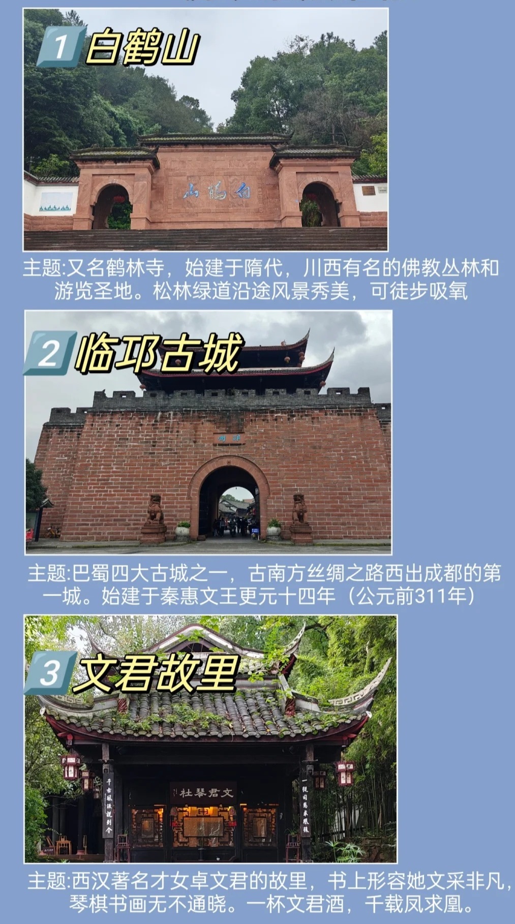 一文看懂：邛崃市
