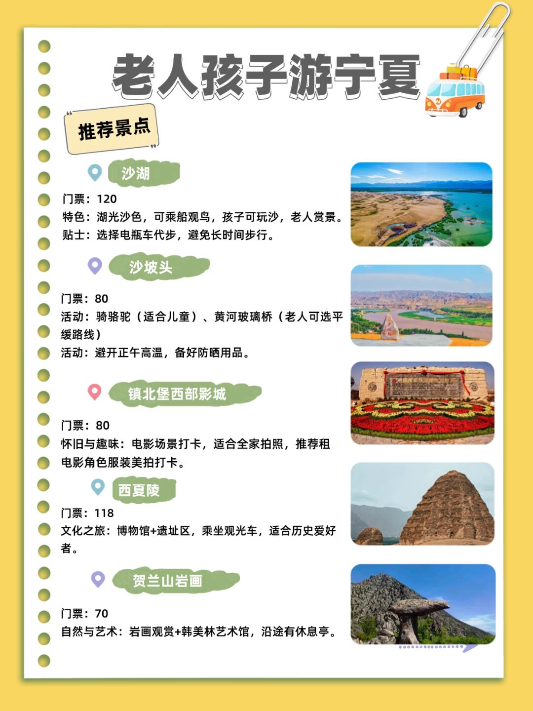 宁夏中卫3日游全攻略