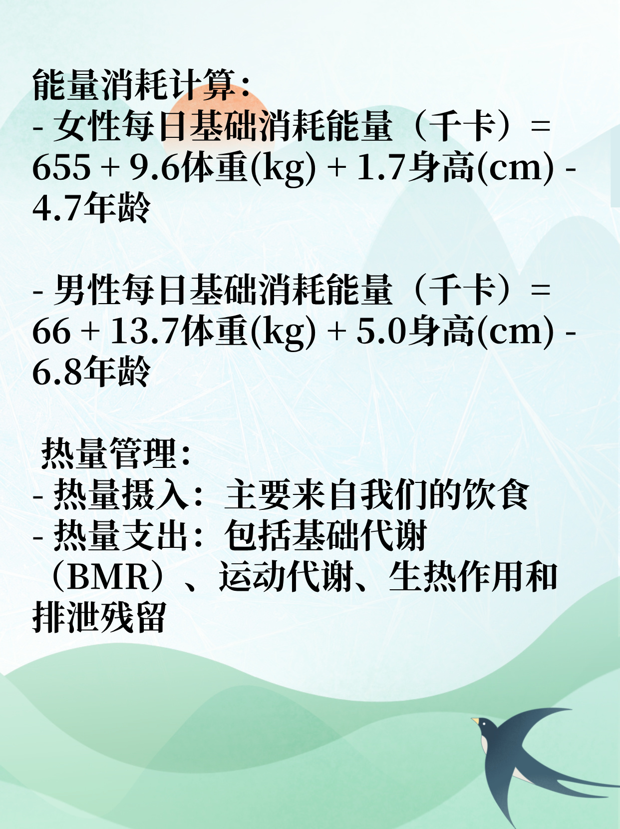 减脂人的大卡和千焦换算技巧