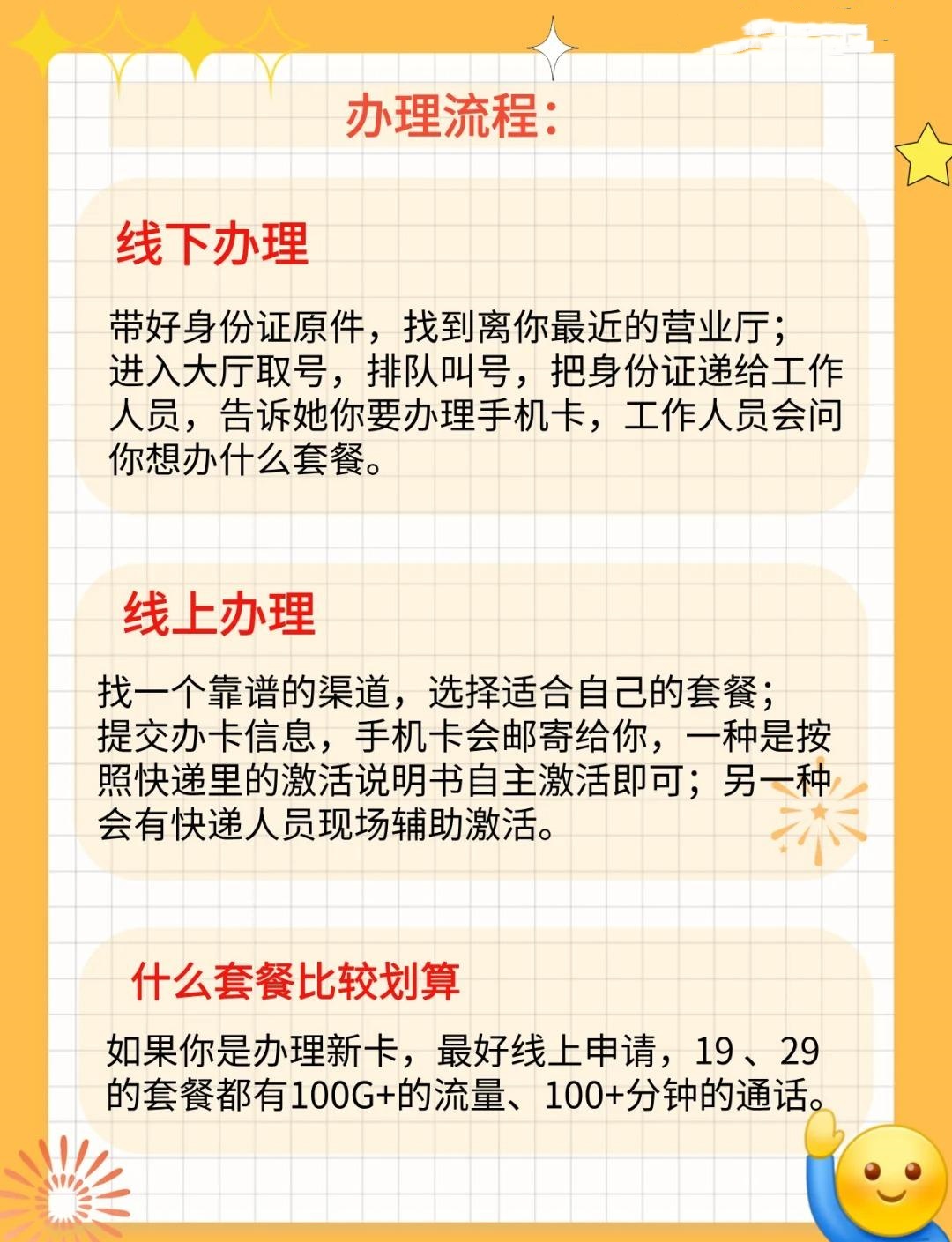 办手机号需要什么手续