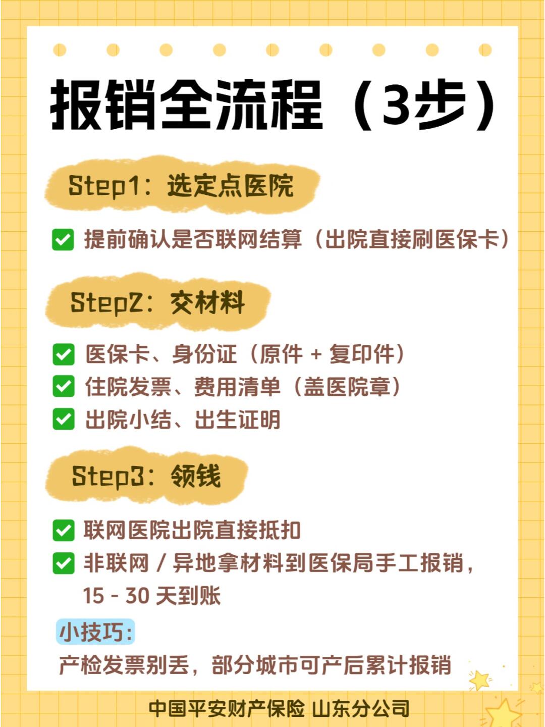 居民医保生娃报销全攻略