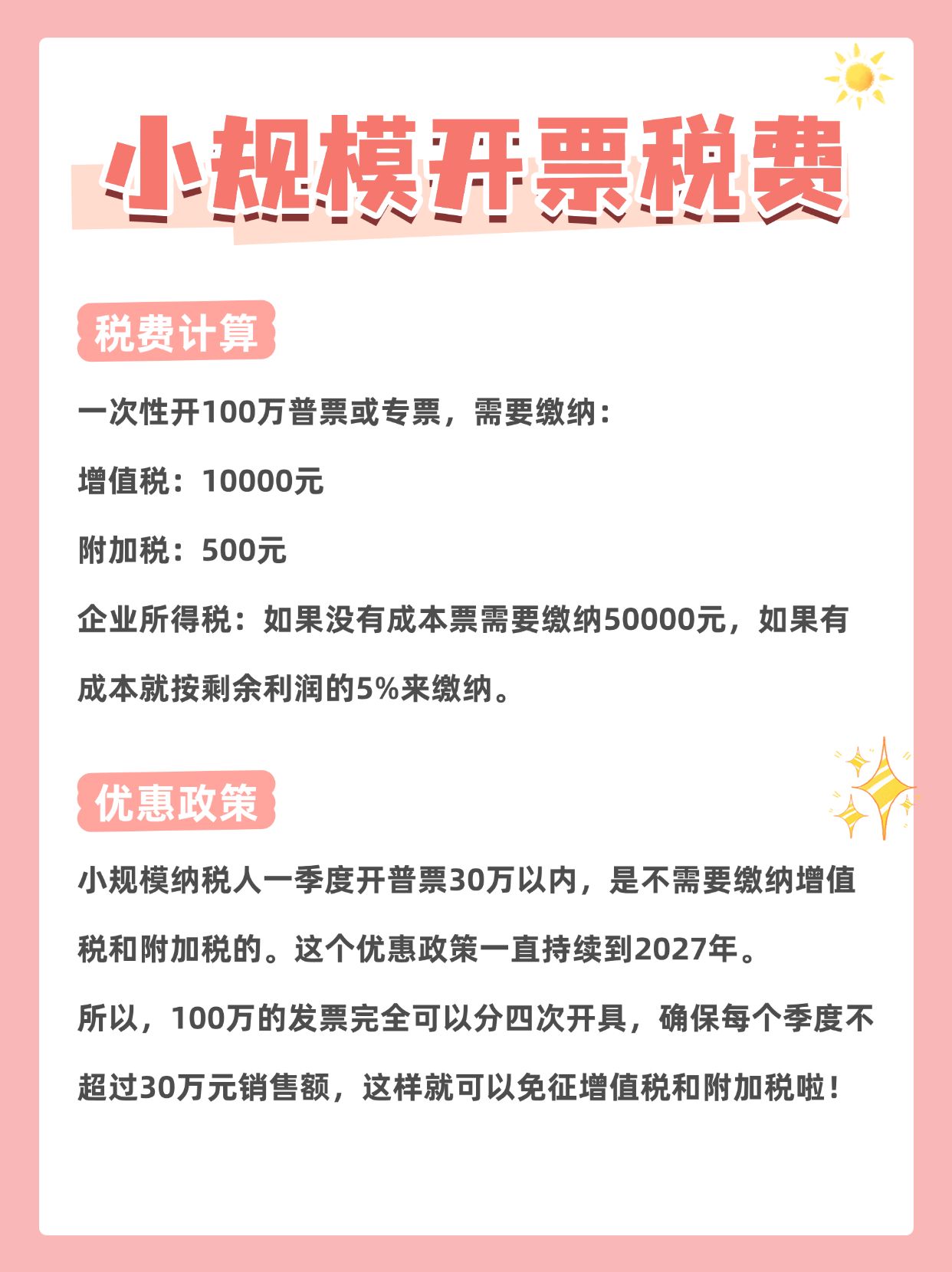 注册小规模公司需要什么手续费