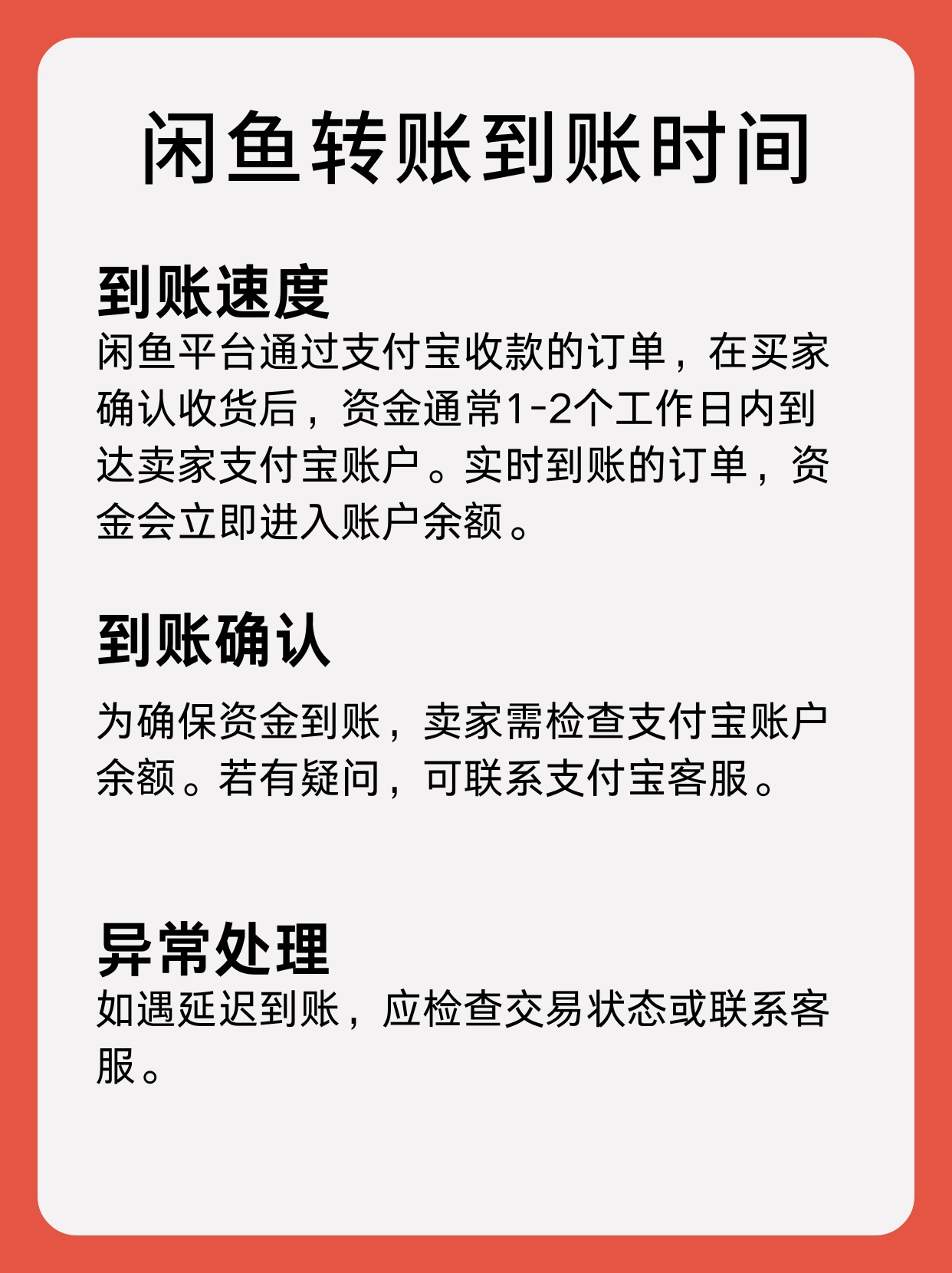 闲鱼卖出去的钱在哪里什么时候到账