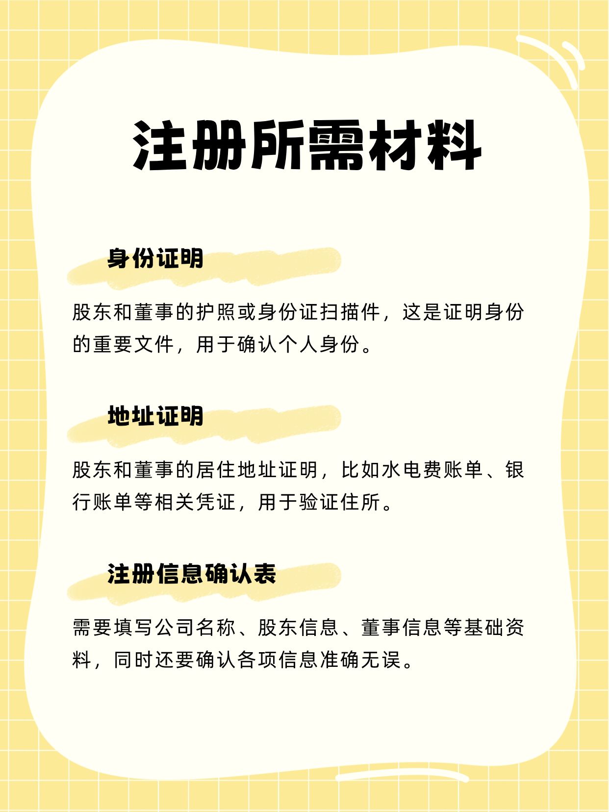 注册一个网站需要什么资料呢