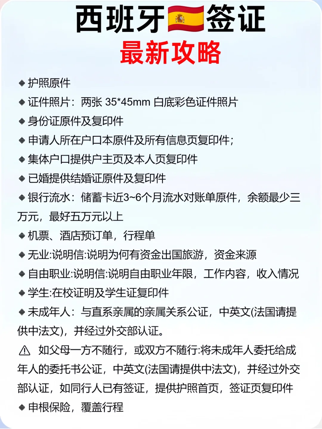 西班牙签证也太好办了‼️全年时间可约‼️