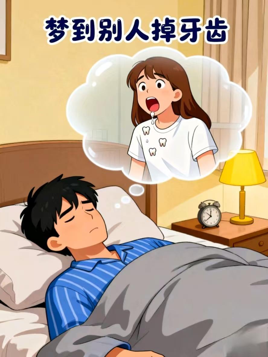 梦境之谜，下牙掉落与家庭安康的寓意解析