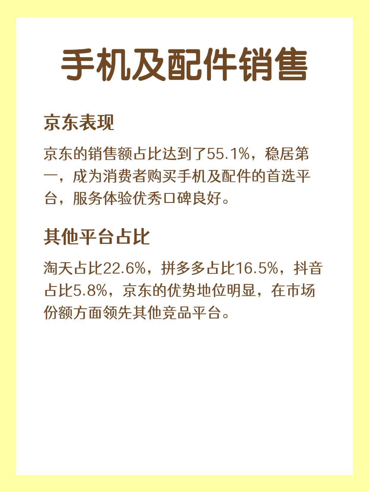 京东平台销售额多少