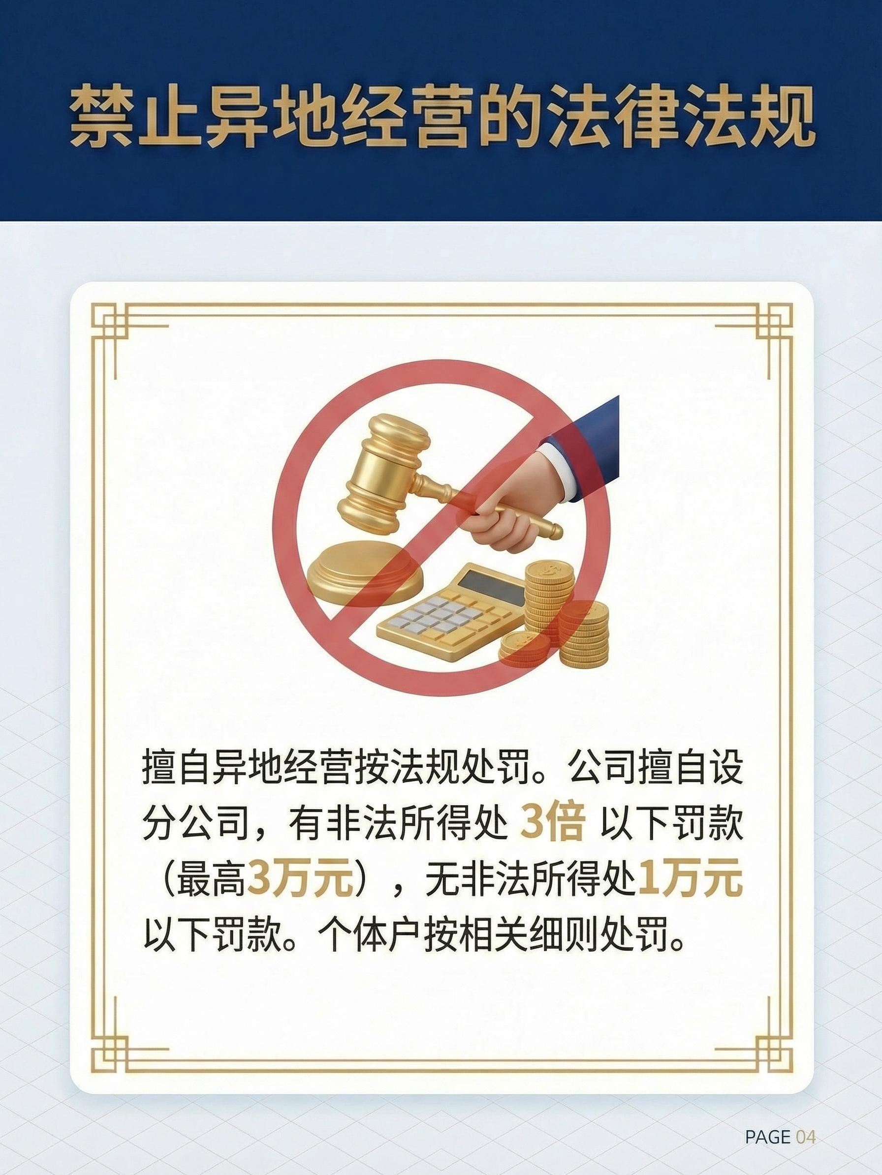 注册公司异地经营如何处理罚款