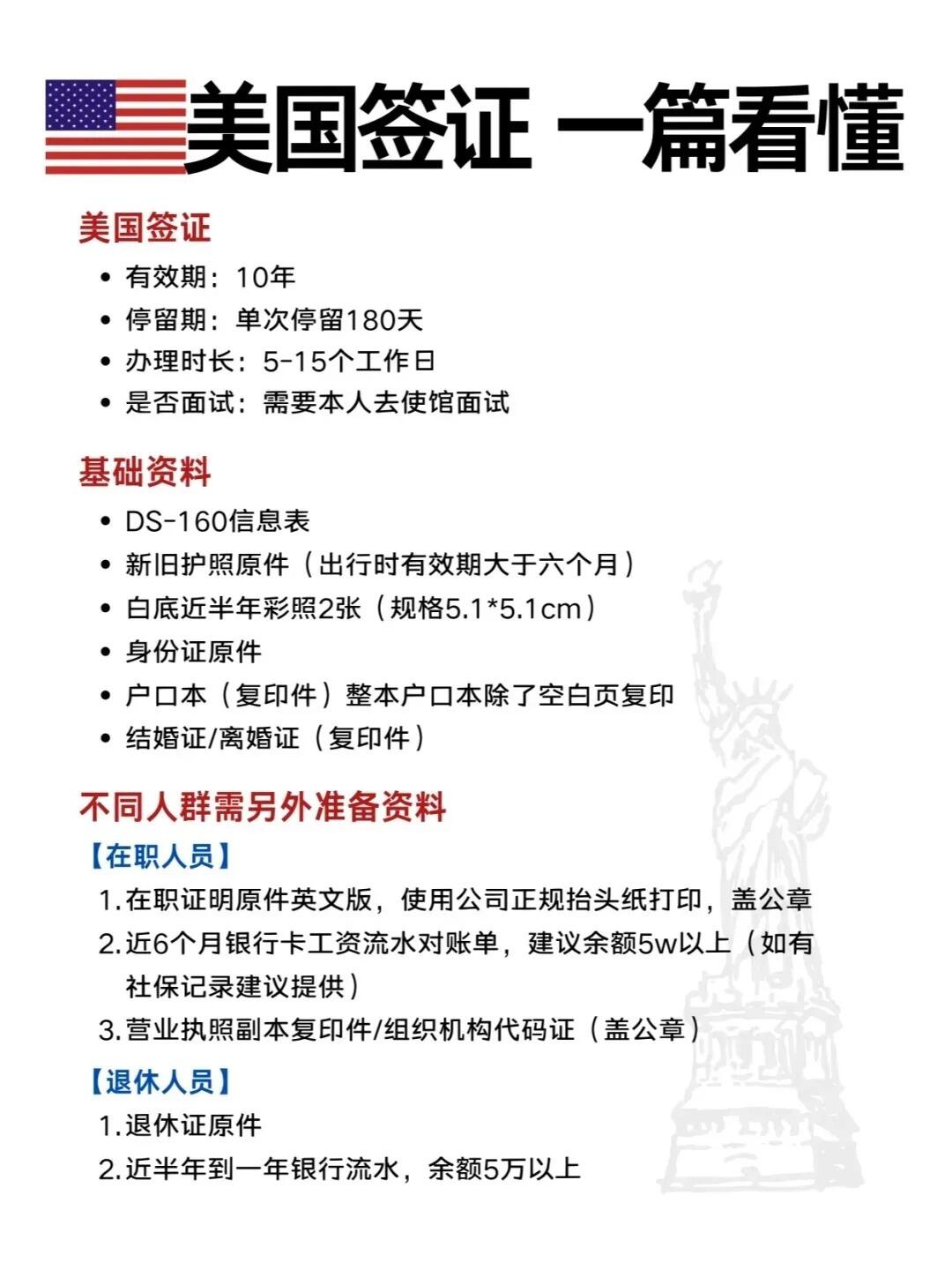 美国签证全攻略