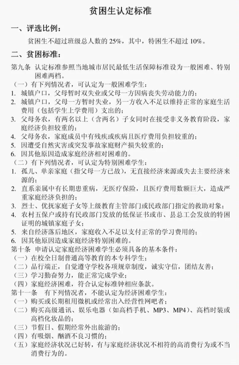 年收入多少算贫困户