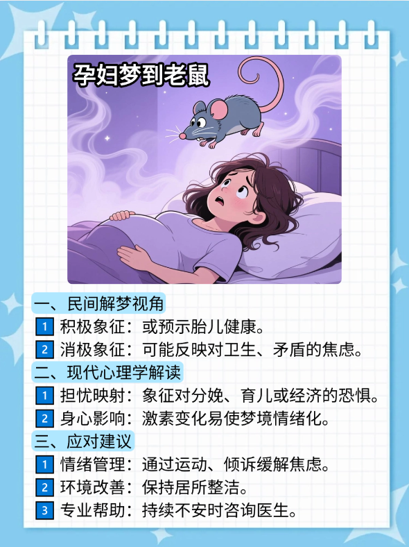 孕妇梦到老鼠，寓意与心理解析的深度探索