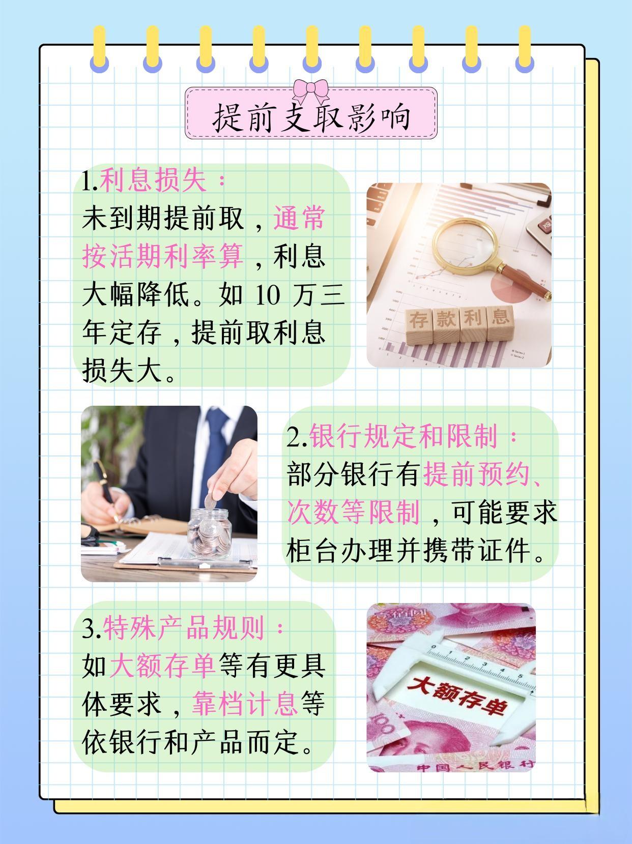定期存款能取出来吗？