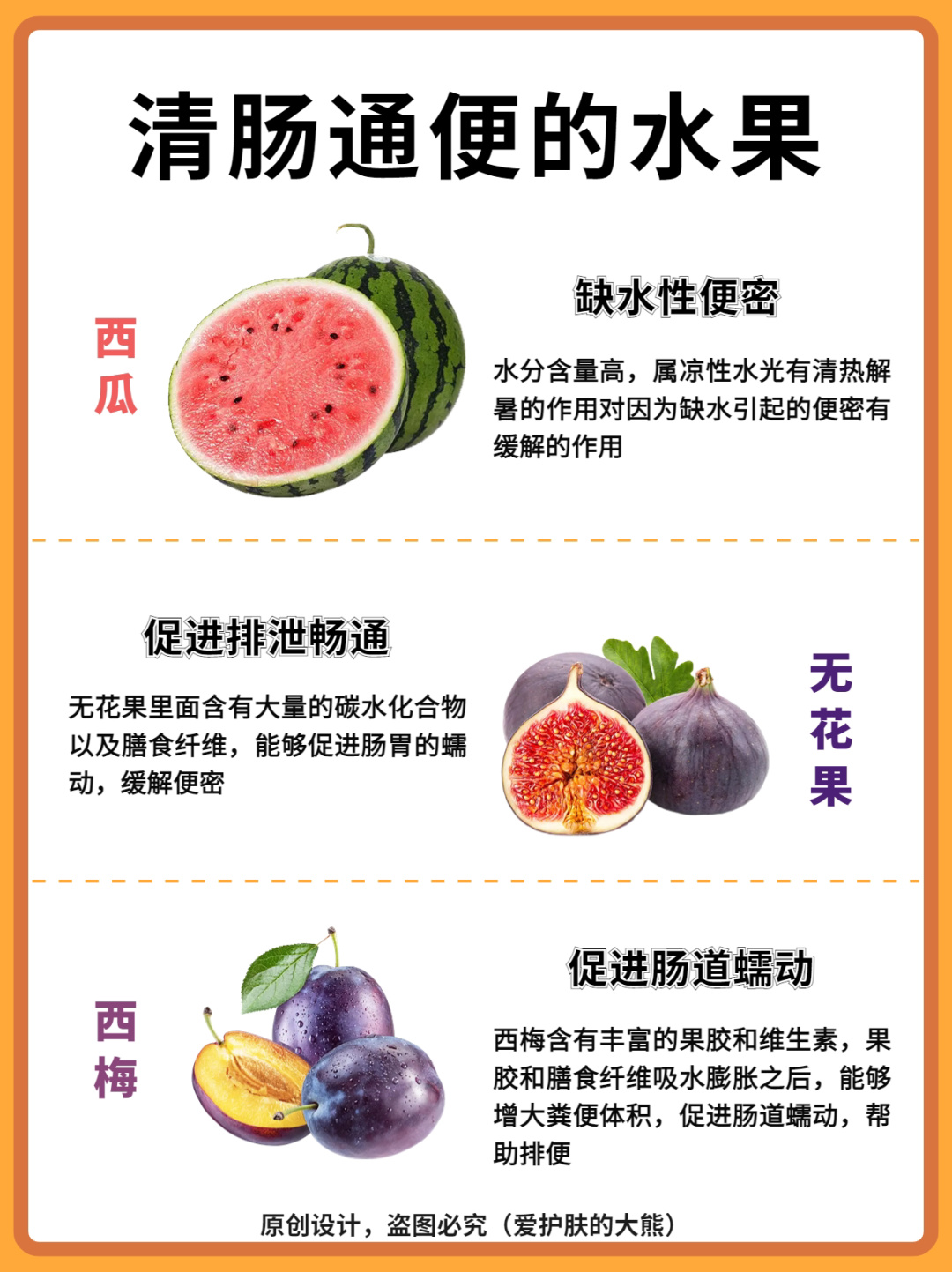 年后这些一定要吃清肠通便水果合集