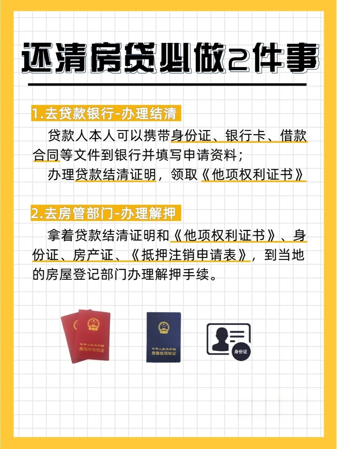 速看：房贷还清后需要做什么