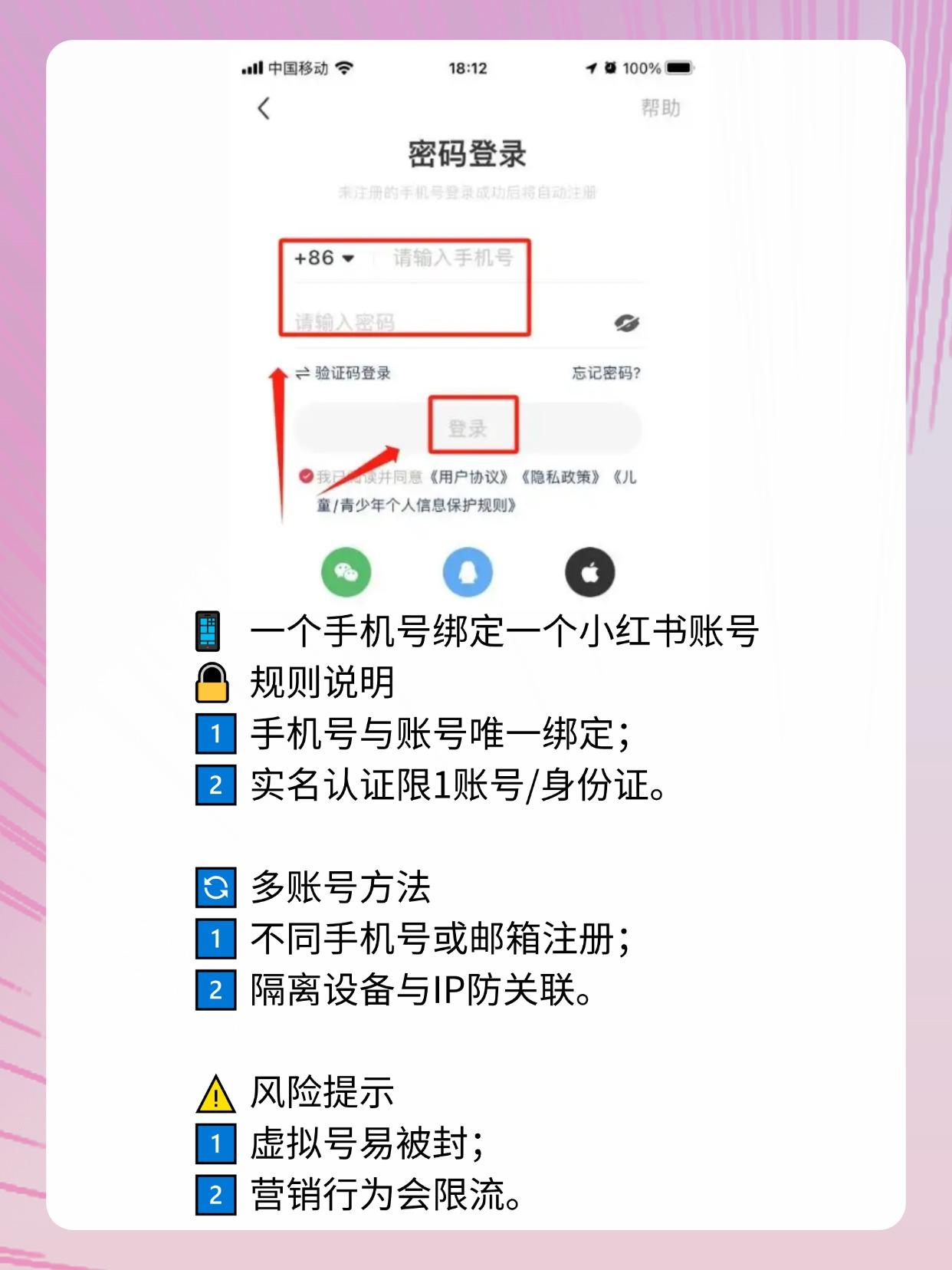 注册小红书账号需要什么条件