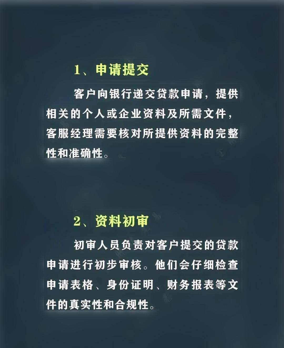 银行贷款全攻略