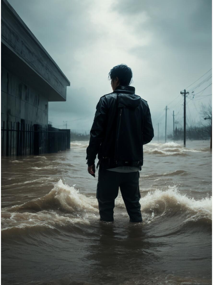 梦境与自然元素，解读梦见暴雨洪水的深层含义与心理征兆