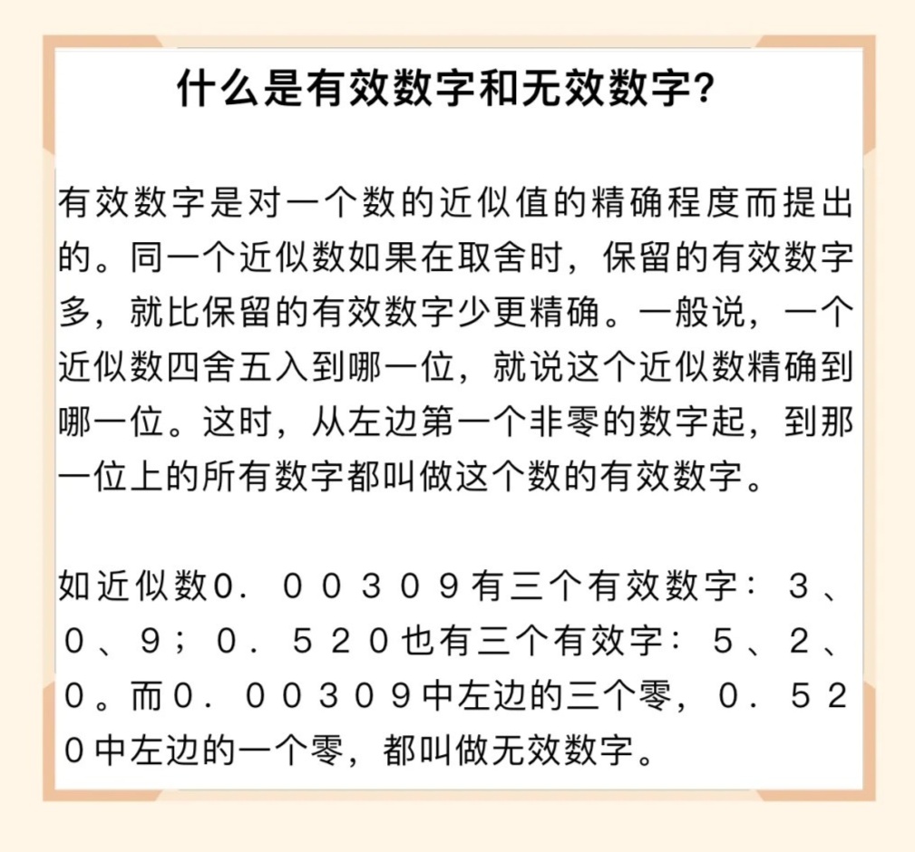 什么是无效数字？它们在数学计算中扮演什么角色？