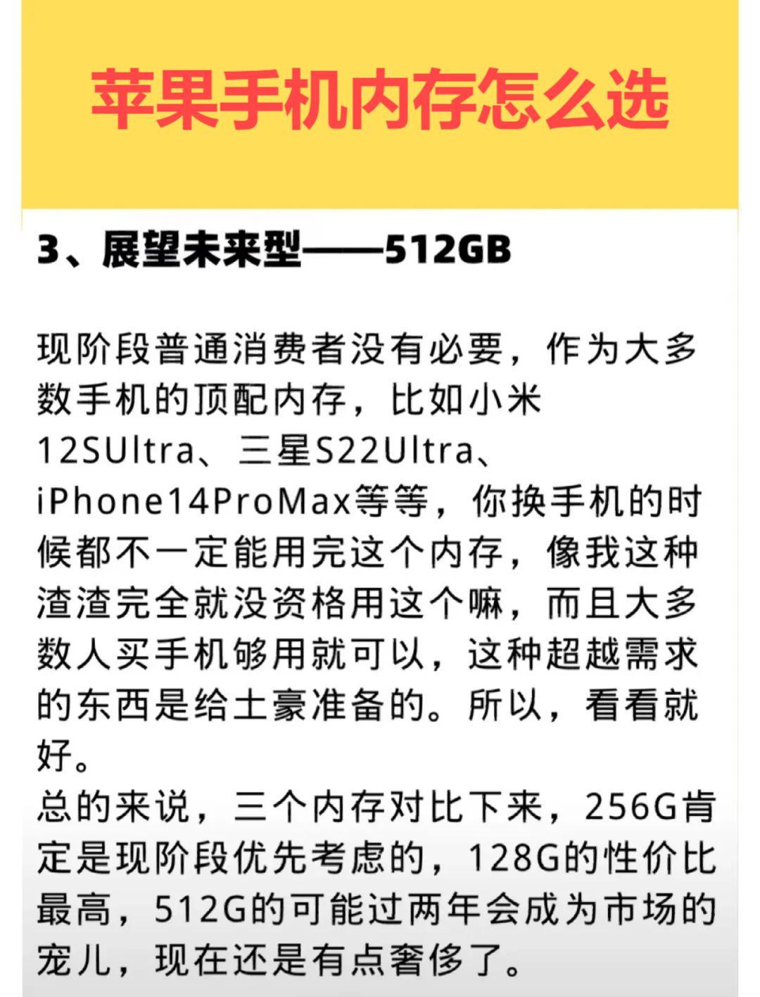 怎样购买苹果内存容量最大的手机