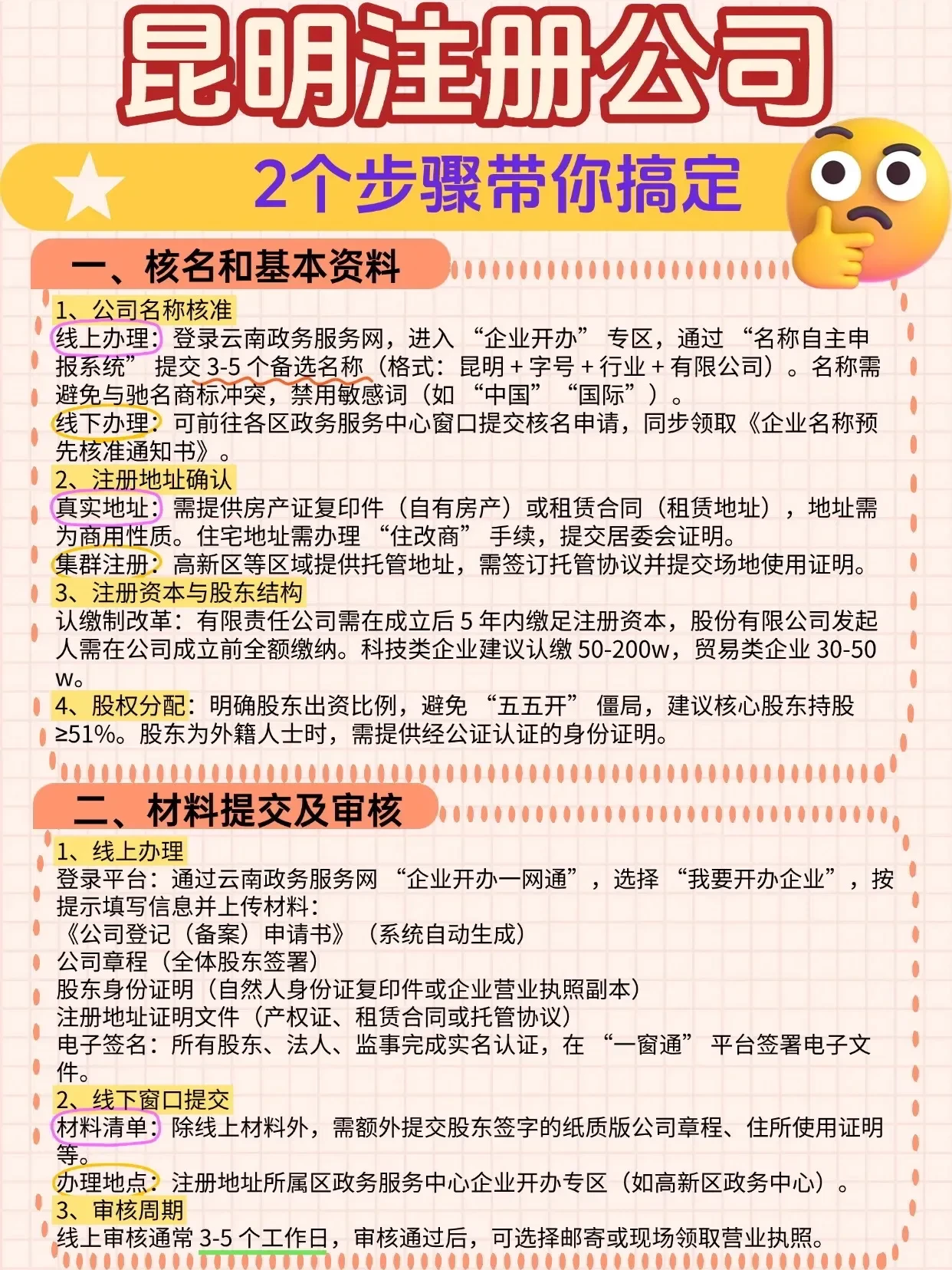 怎么样注册公司,需要哪些材料