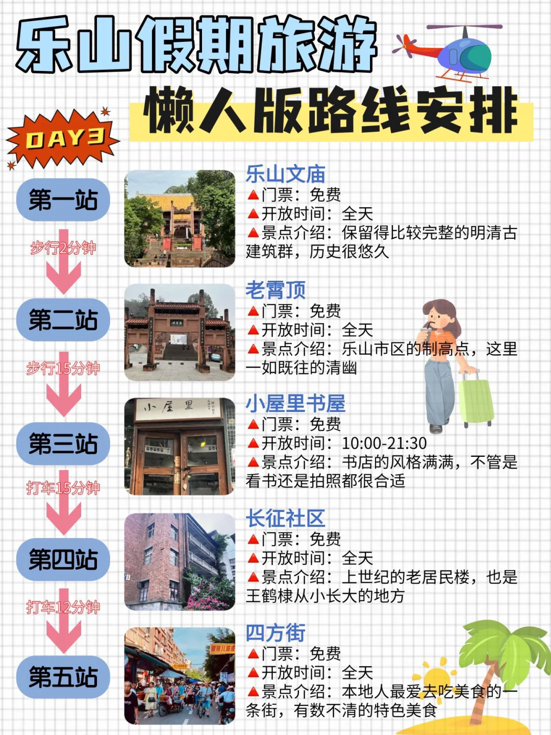 乐山懒人版🔥3️⃣天2️⃣夜游玩攻略✅