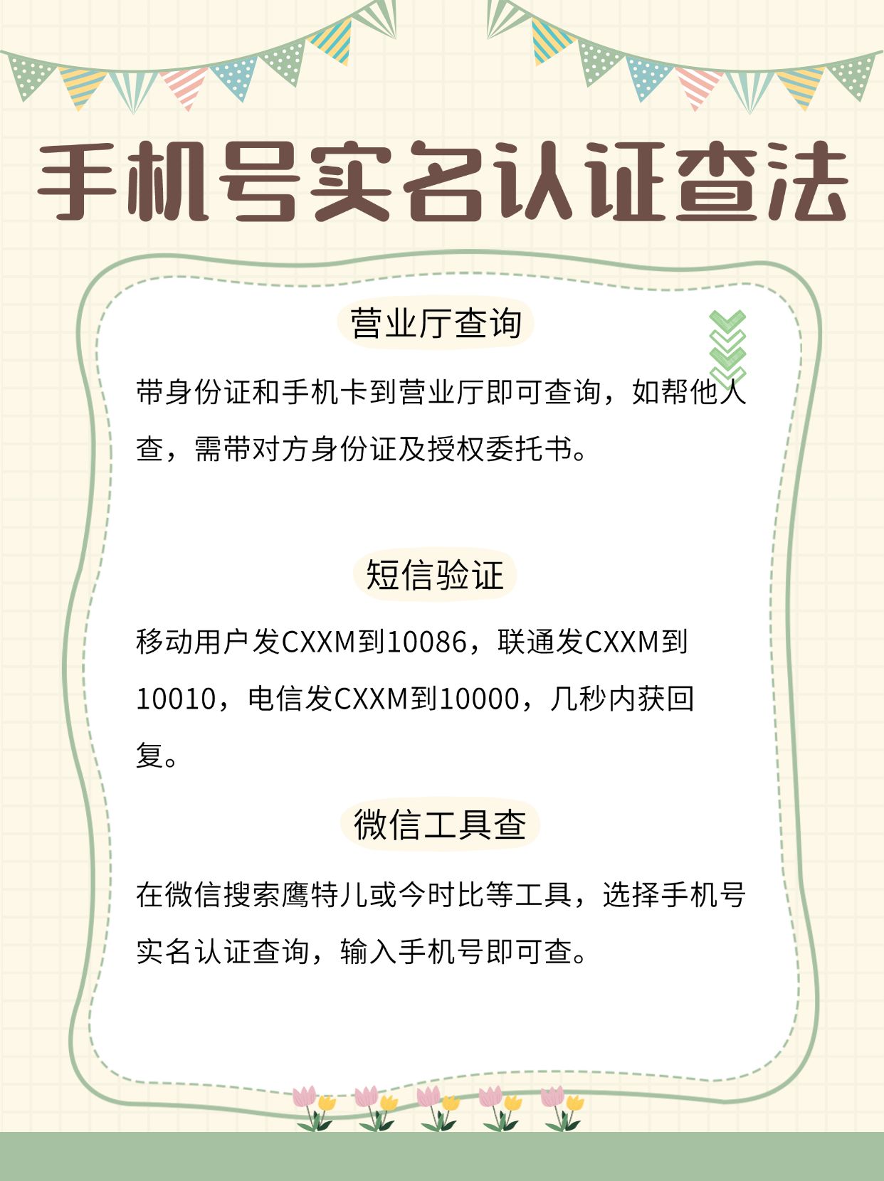 怎么看自己的手机号是不是实名认证