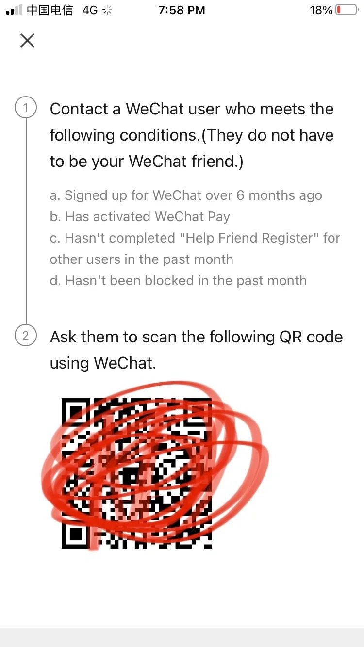 没有国外手机号怎么注册wechat