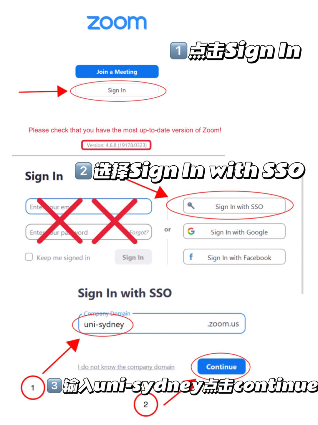 zoom不能注册怎么办