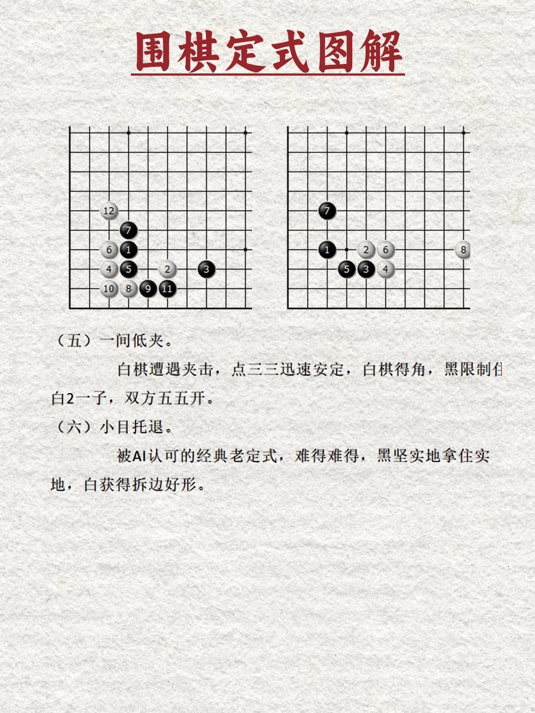速看！围棋下法的基本规则