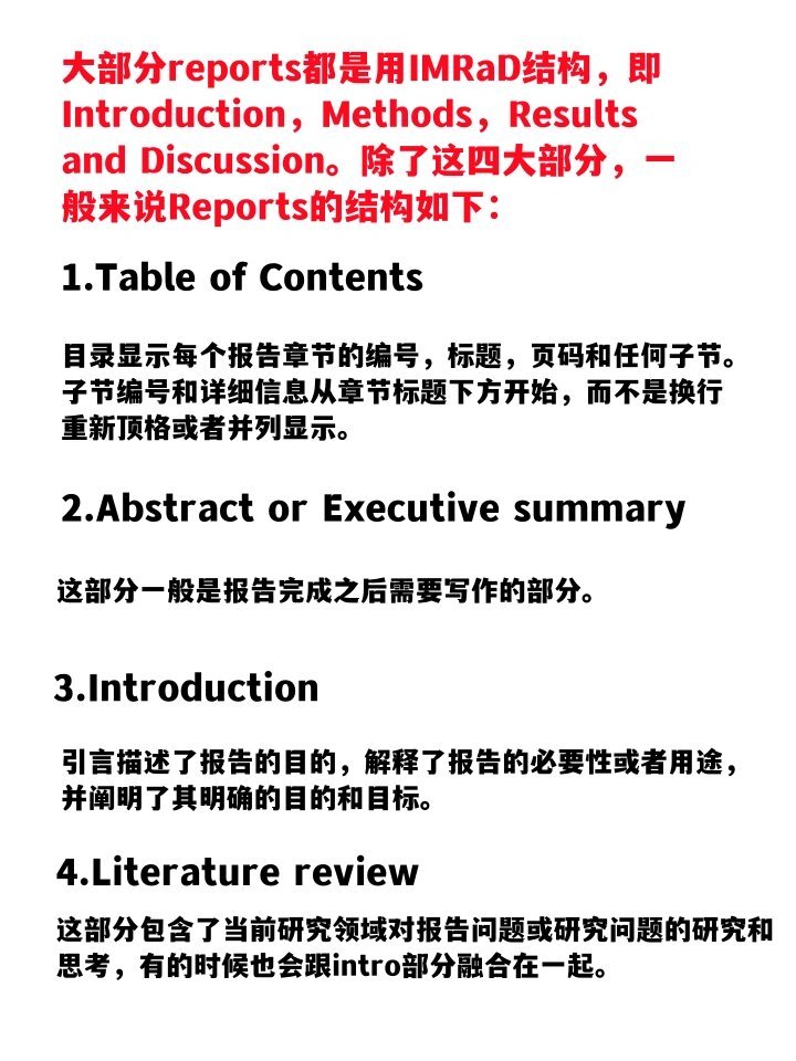 imrad结构报告写作指南：各部分详解秒懂