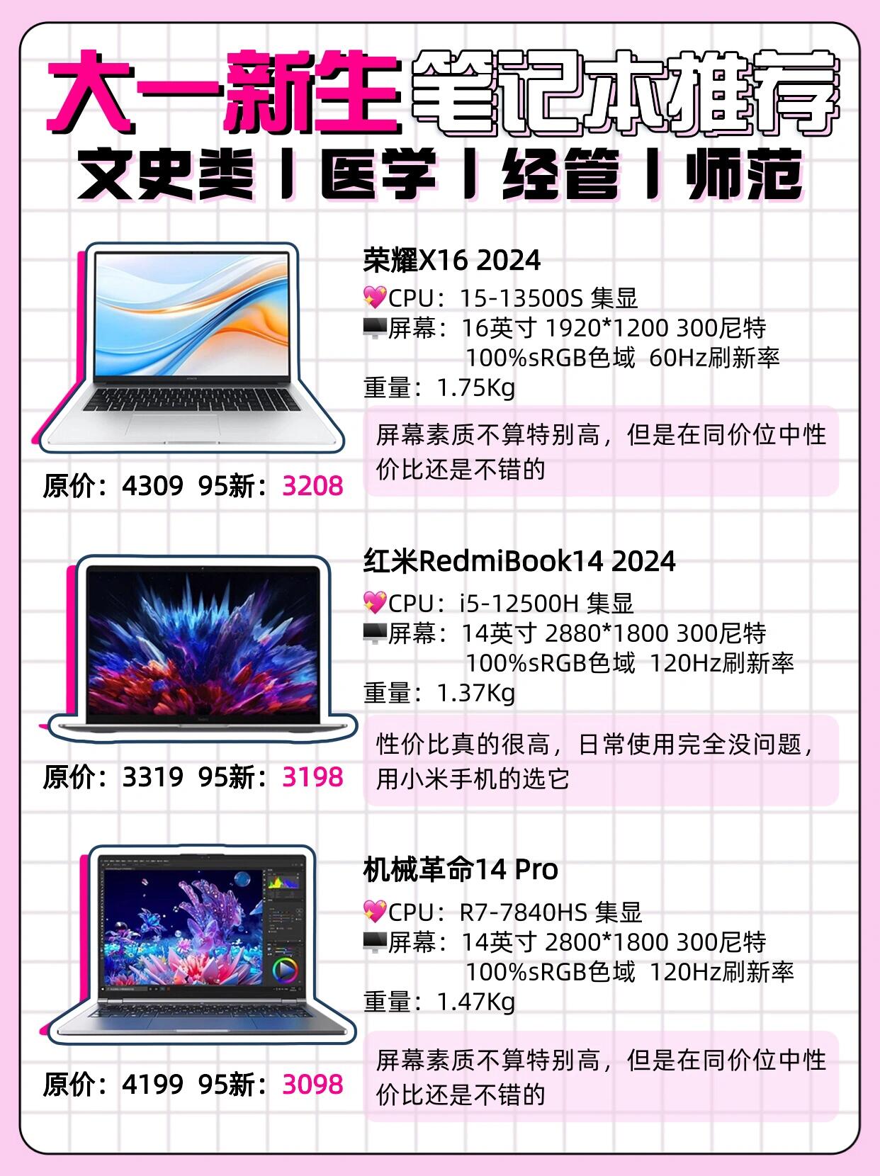 研究生买电脑推荐什么