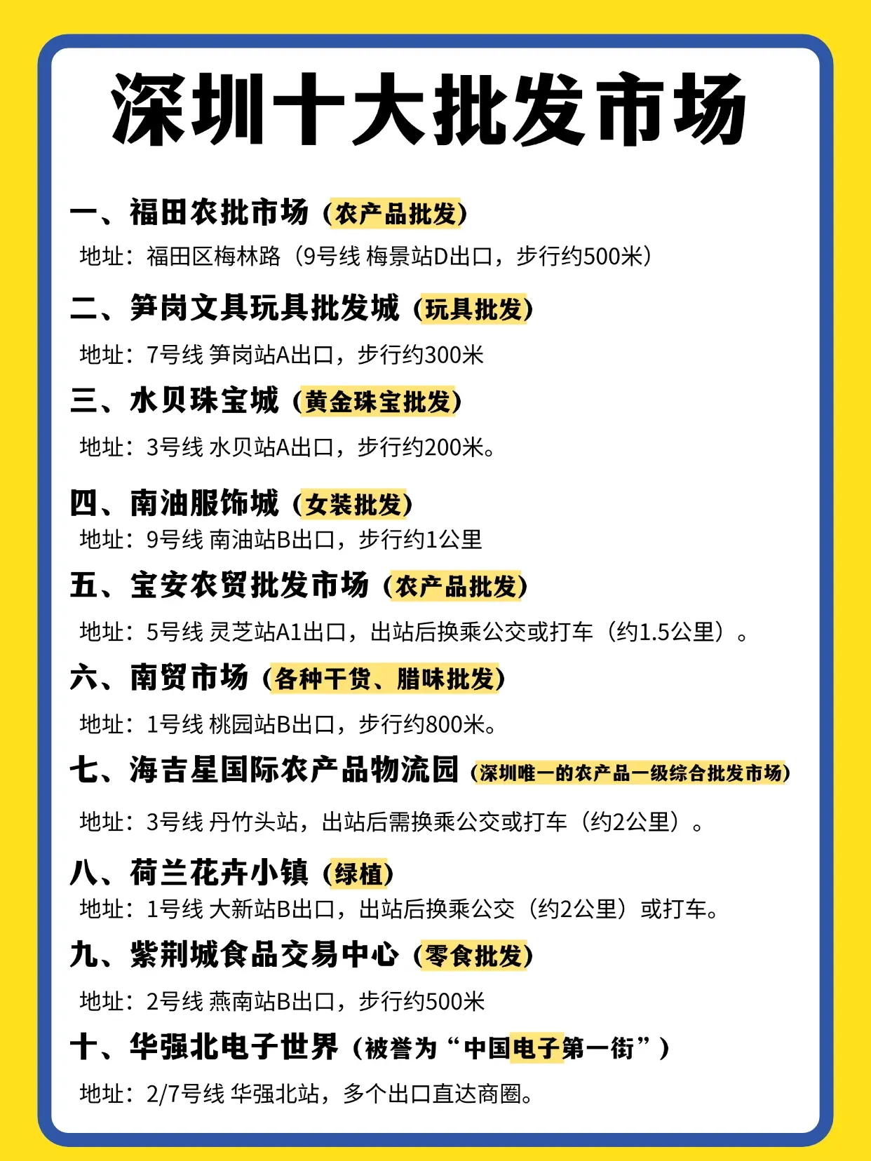 深圳哪有批发市场