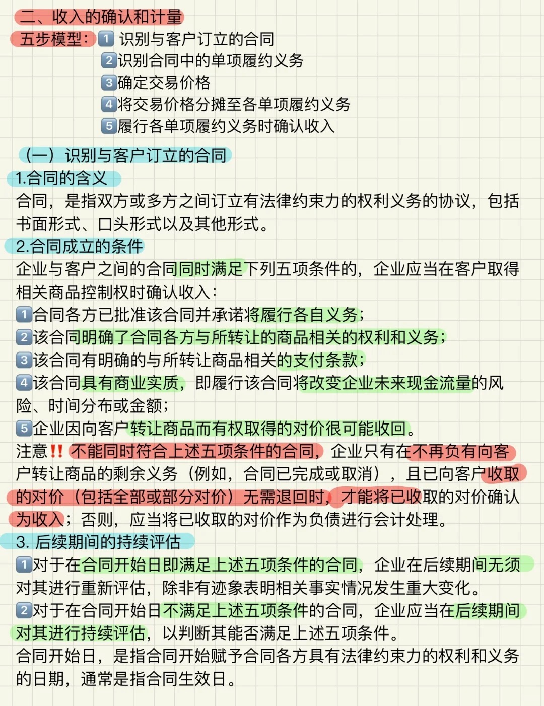 秒懂：收入的确认与计量