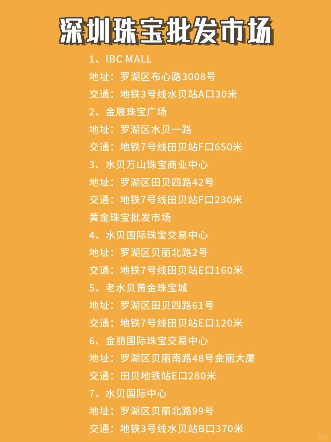 深圳最大的黄金批发市场叫什么名字