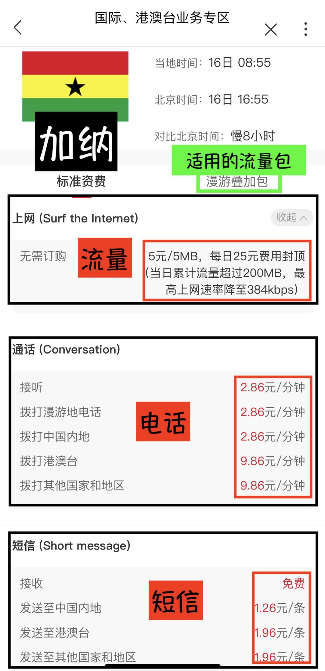 移动国外发短信多少钱