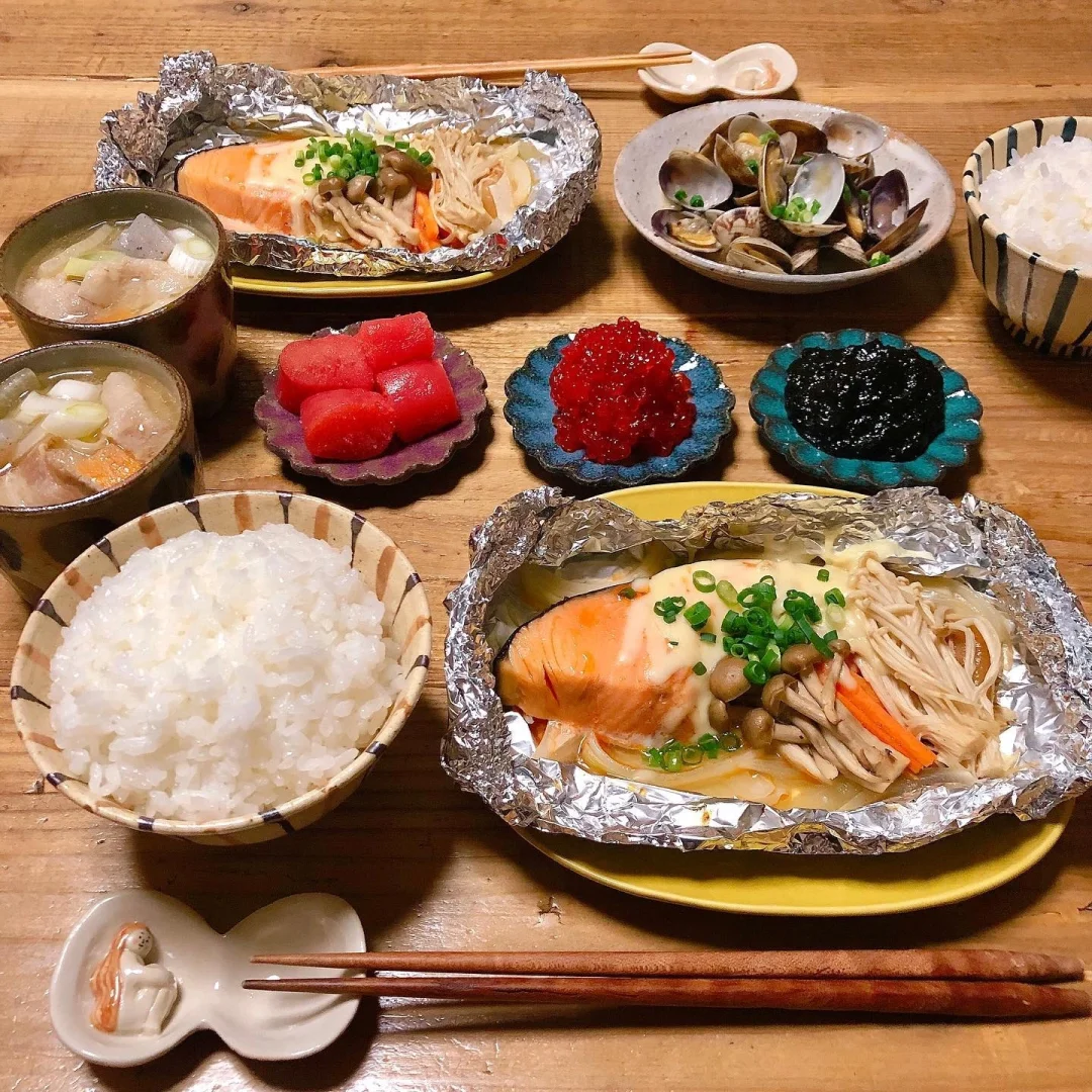 日本博主的家常晚餐