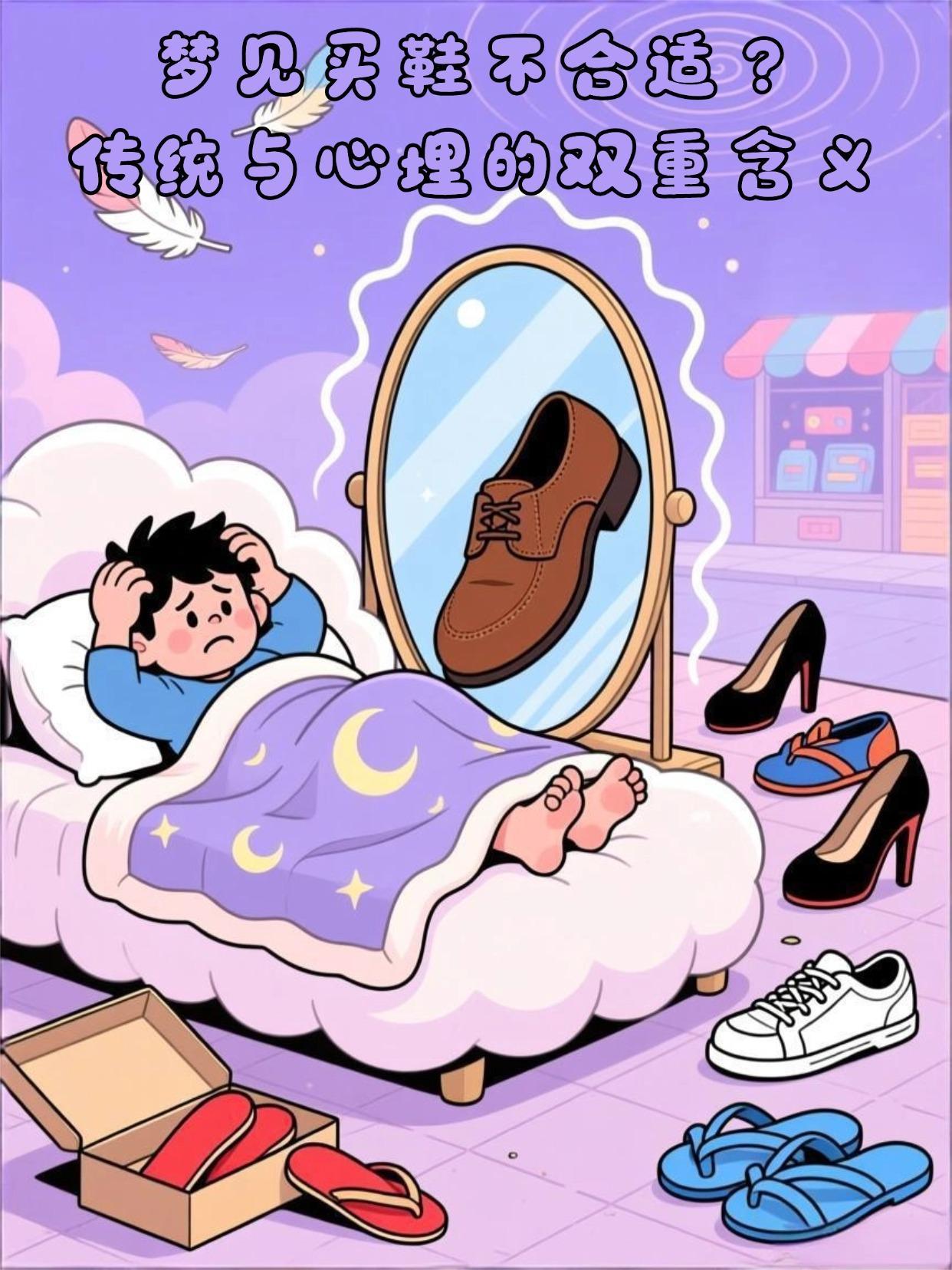 梦见换鞋是什么意思？从心理学到传统文化，解读潜意识的脚步信号