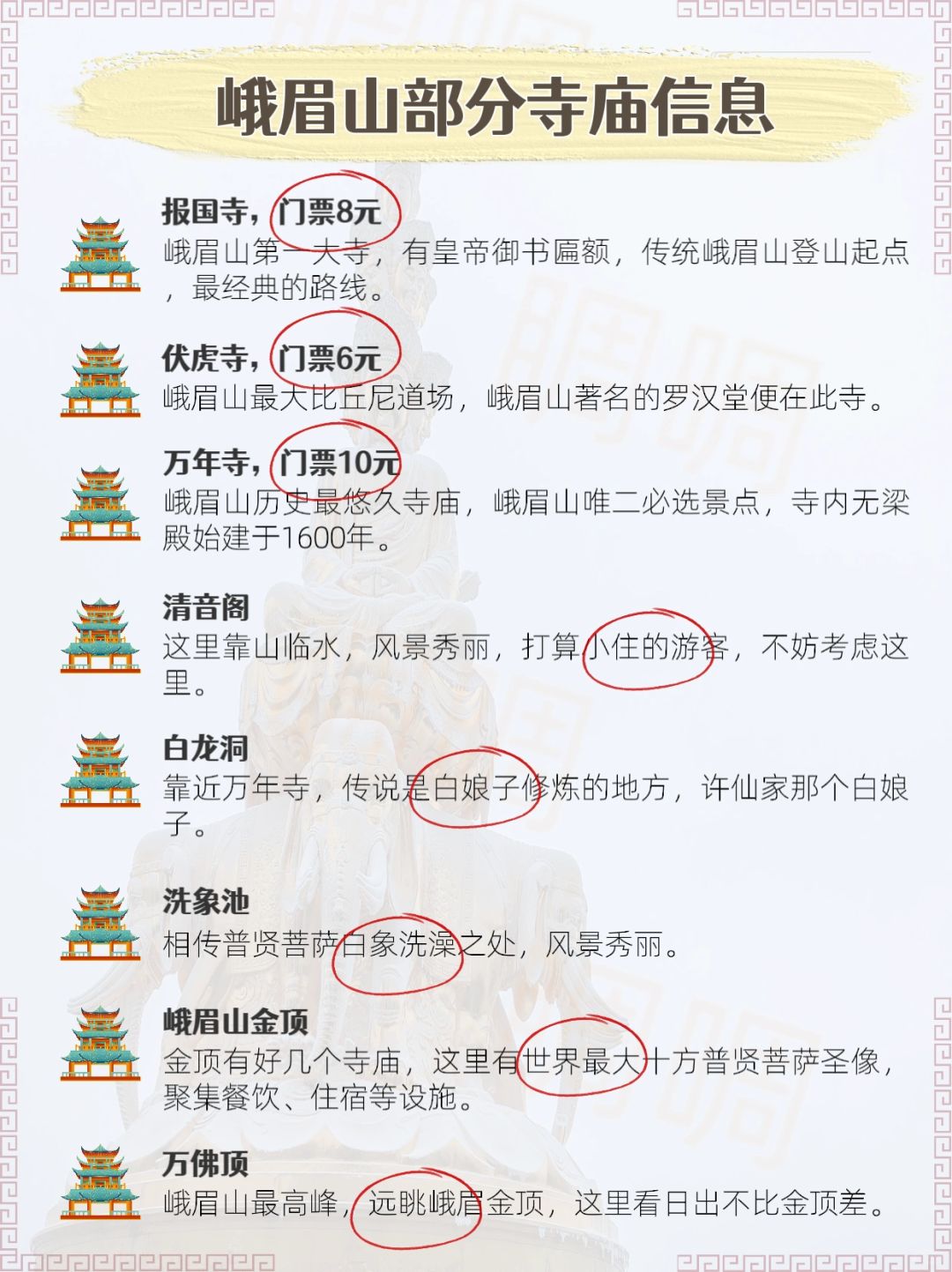 峨眉山听劝，重要问题一次说完