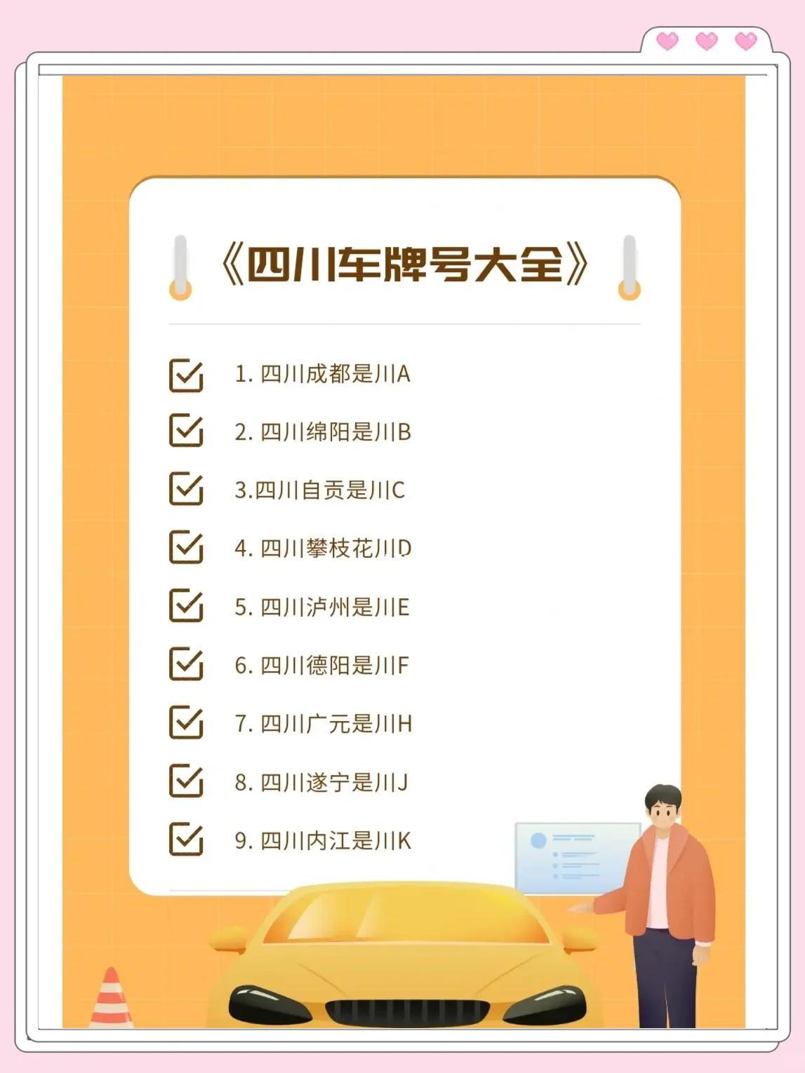 涨知识了：四川车牌号编排规则及川g号牌介绍