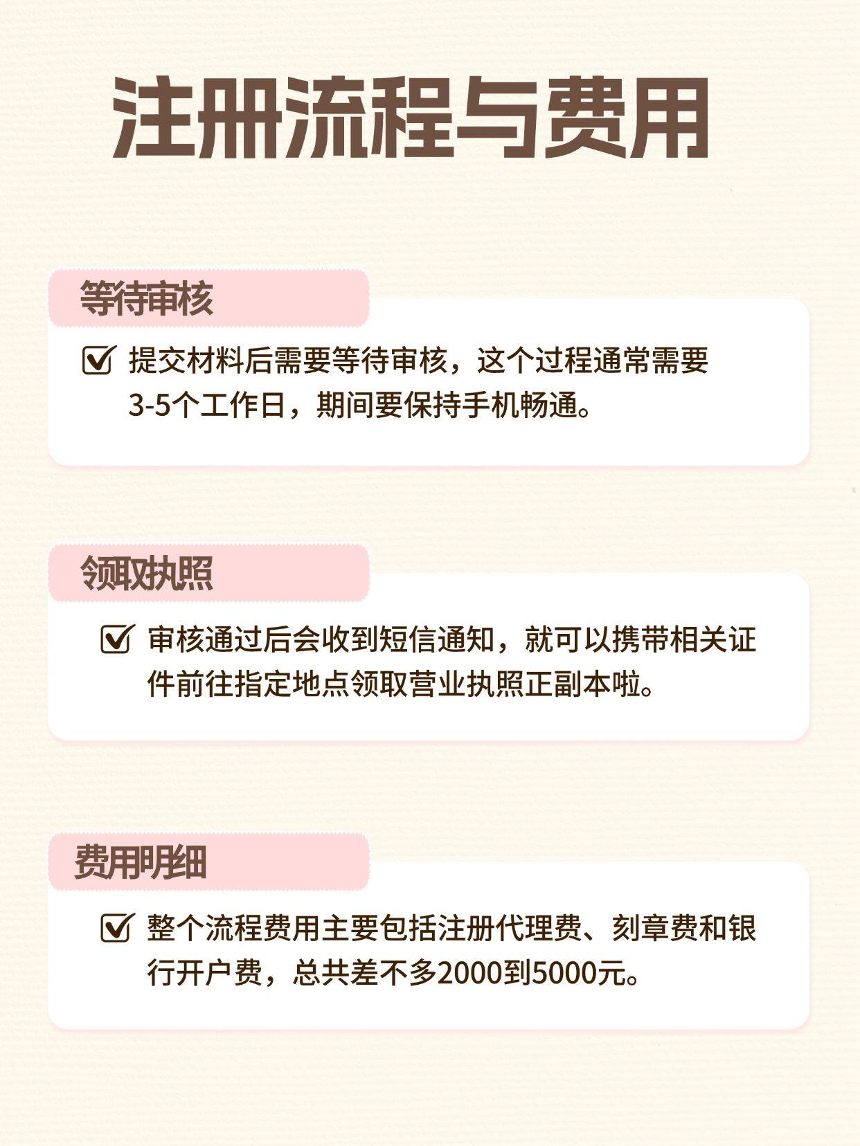 上海注册公司流程和费用