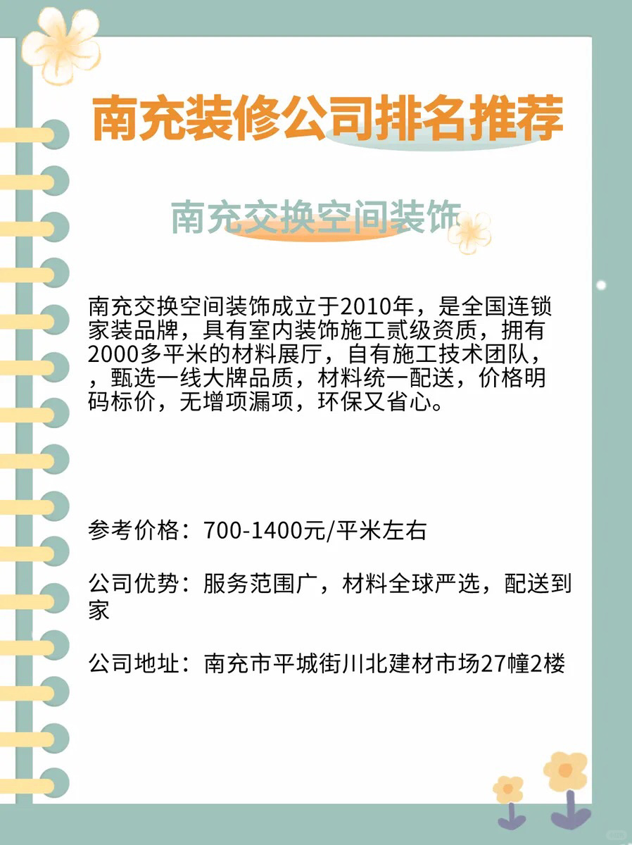 南充装修公司排名前十强，哪家公司最出名