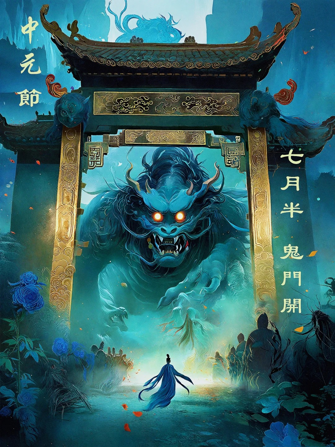 七月十五鬼门开说法